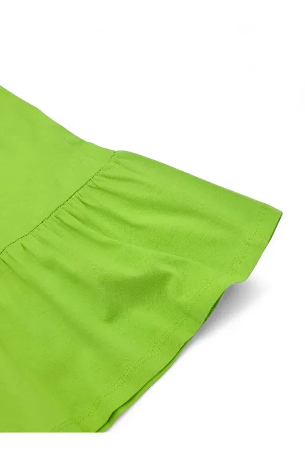 Детское платье для девочек с принтом Ege Bebek, Pistachy Green — фото 4