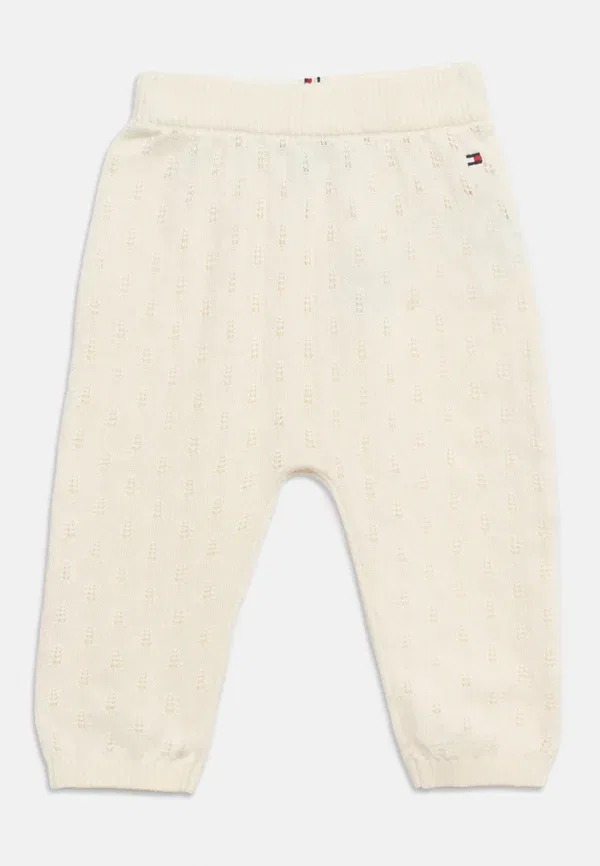 Комплект: кардиган и брюки из 100% хлопка, Unisex set, Tommy Hilfiger, off-white, белый — фото 3