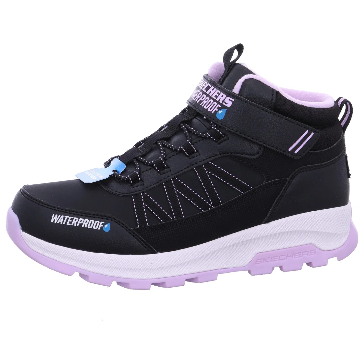 Ботинки зимние Storm Blazer Skechers, черный