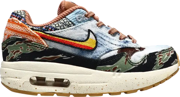 Кроссовки Nike Concepts x Air Max 1 SP PS 'Heavy', многоцветный — фото 2