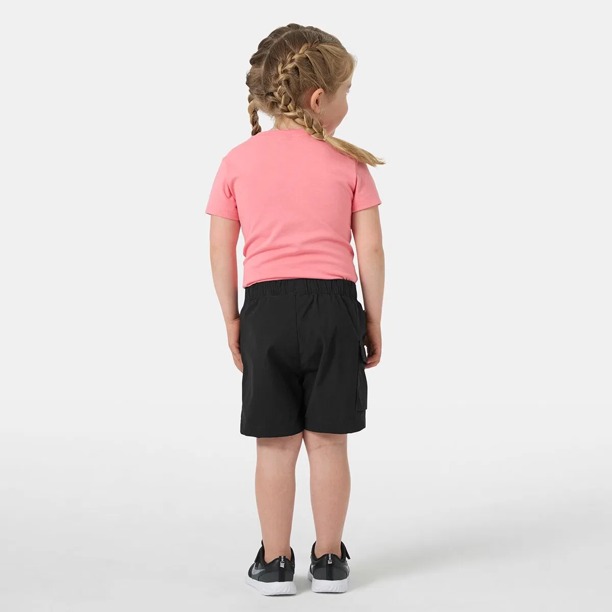Детские шорты для мальчиков с рипстоп ткани Qd cargo shorts 2.0 - toddlers' Helly Hansen, Ebony — фото 2