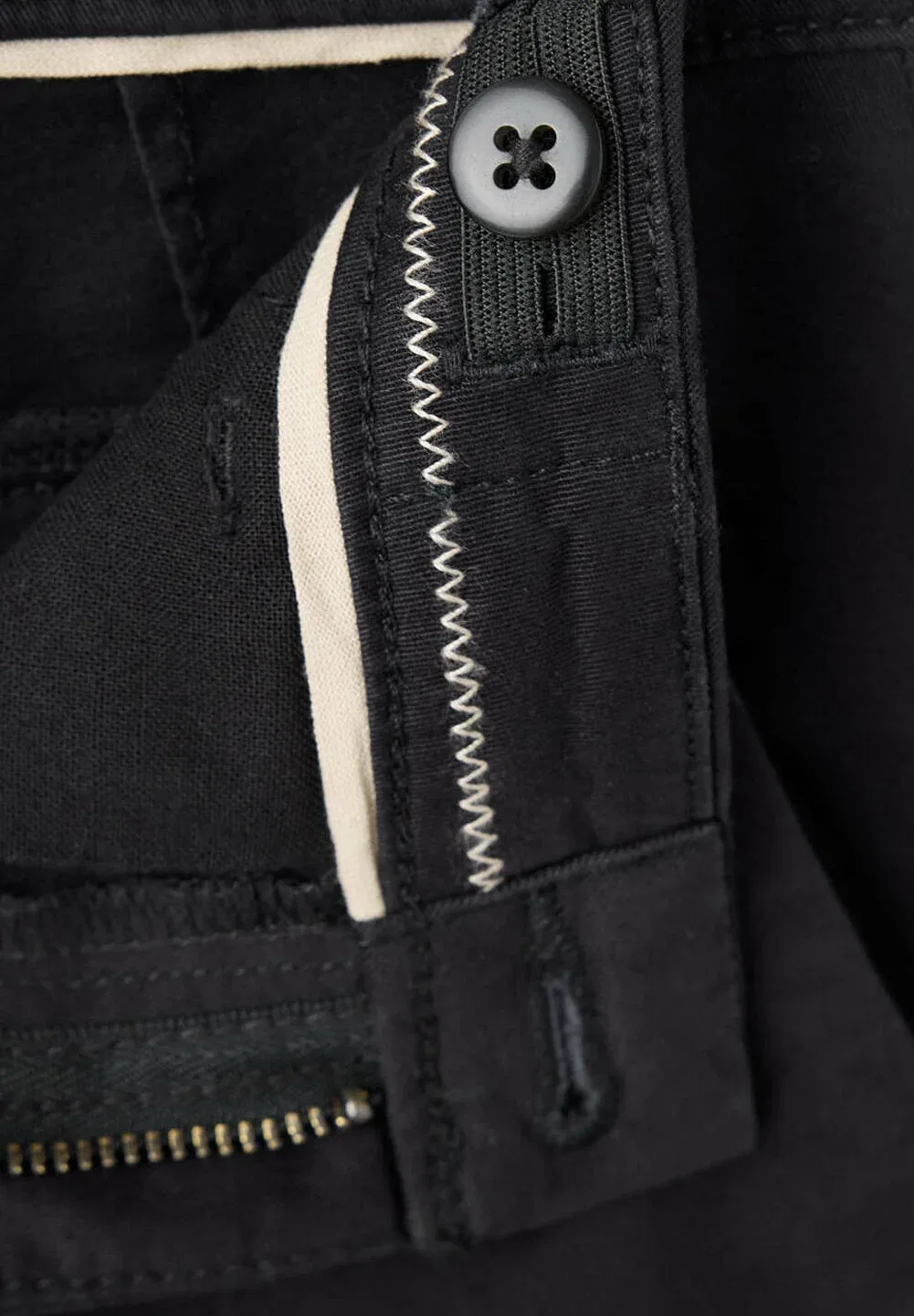 Детский - чиносы Mango Kids, Black — фото 4