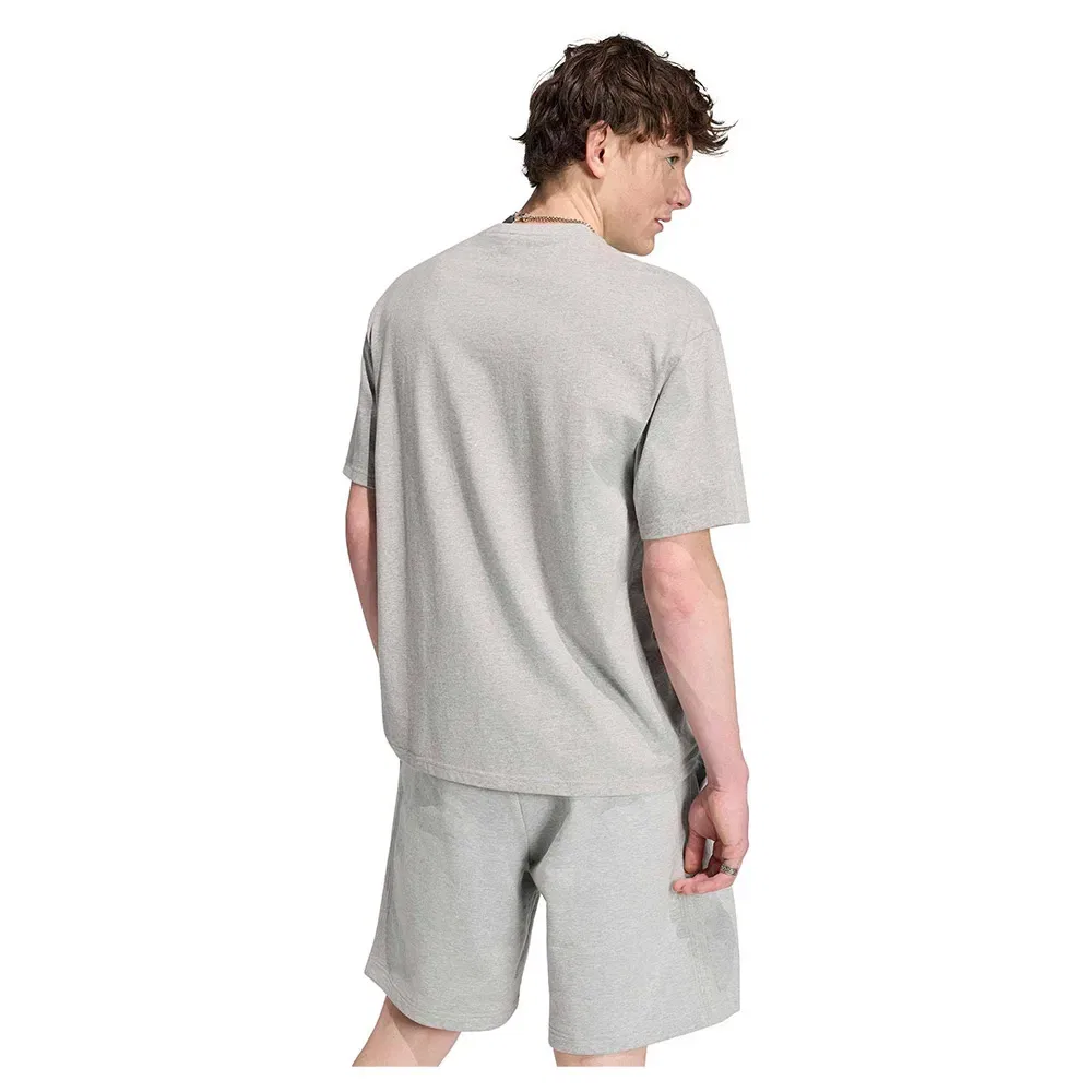 Футболка свободного кроя Trefoil Essentials Adidas Originals, серый — фото 2