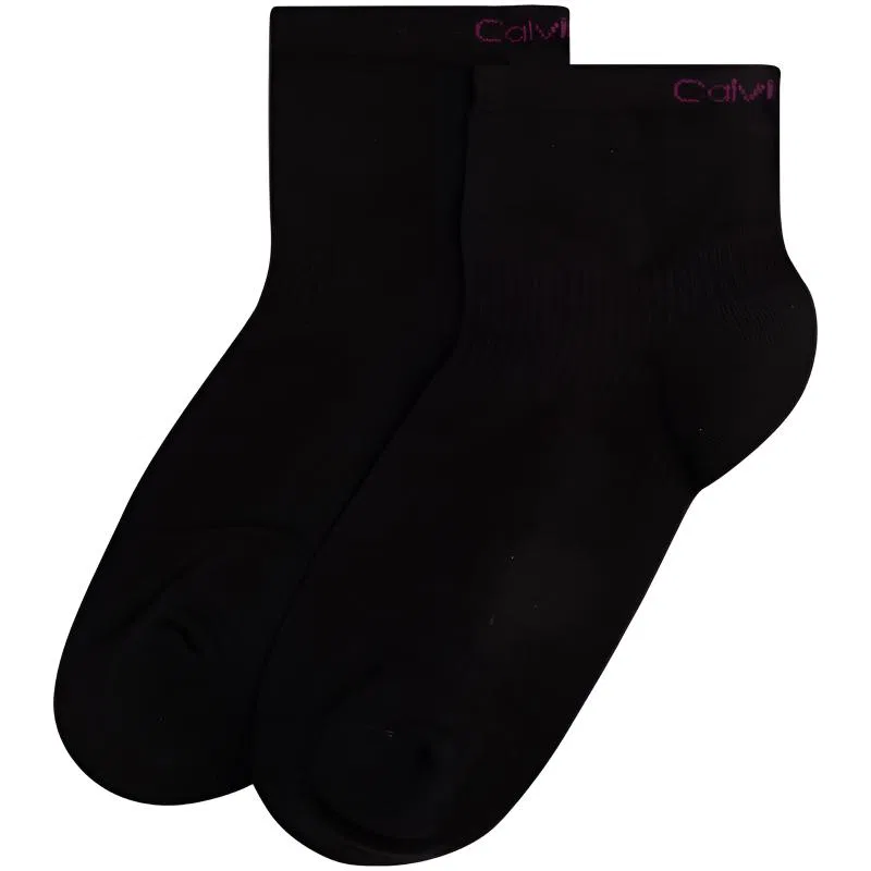 Женские носки с принтом Calvin Klein, Space Black