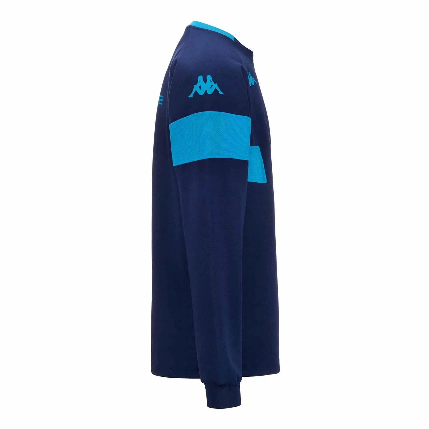 Детский свитшот с длинным рукавом Adofod Alpine F1 Kappa, Navyblau Pfauenblau — фото 2