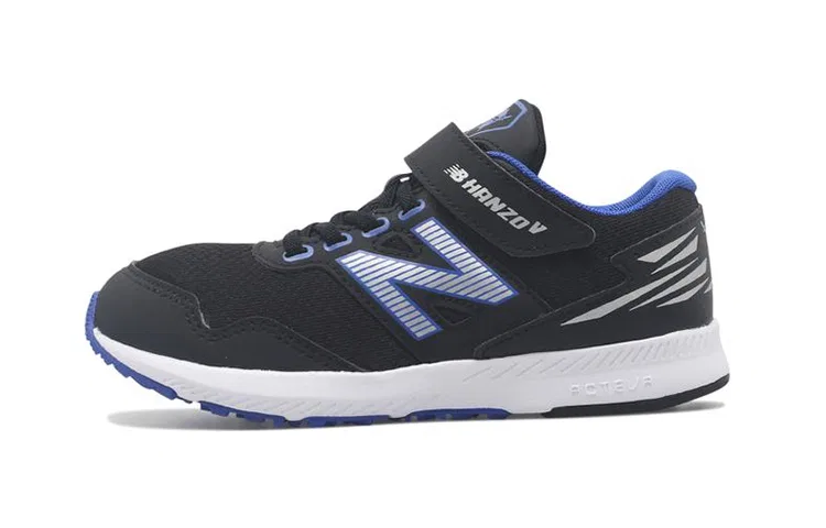 Детские беговые кроссовки с амортизацией New Balance NB Hanzo V K1, Black Blue