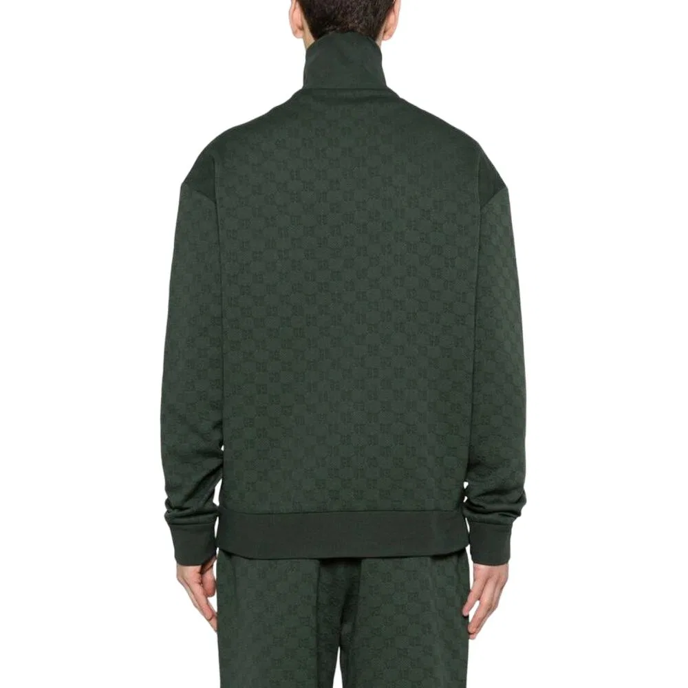 Мужская куртка из технического трикотажа с молнией Gg Technical Jersey Zip Jacket GUCCI — фото 4