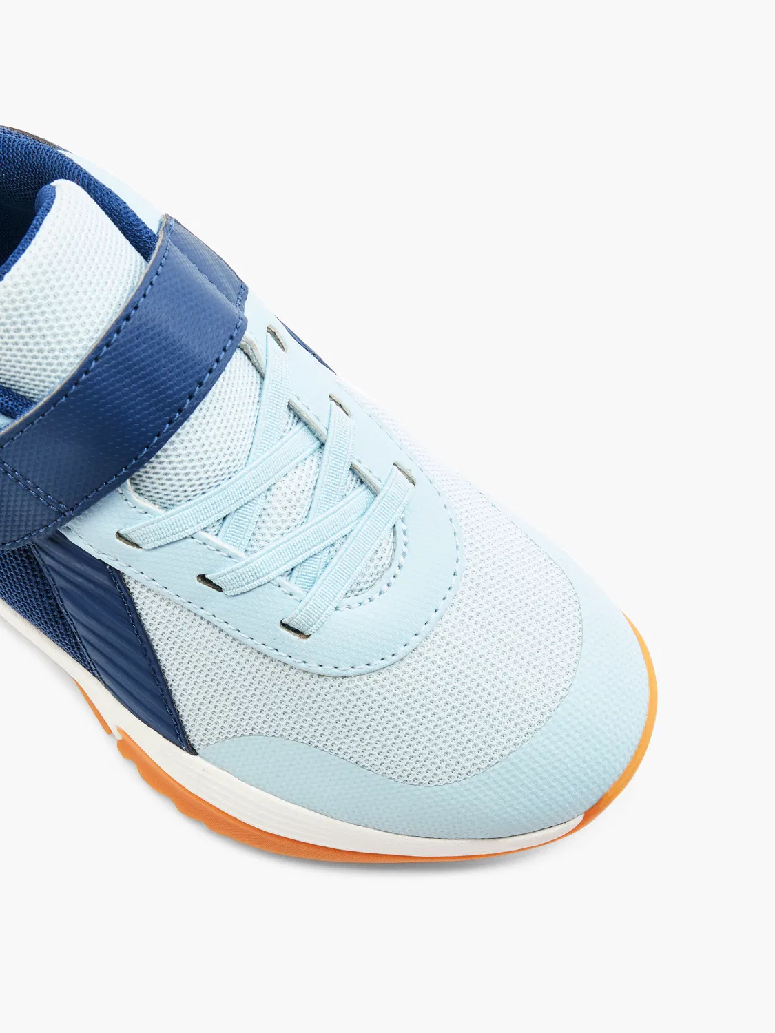 Детские кроссовки Indoor PUMA LUMINOUS V JR, синий — фото 2