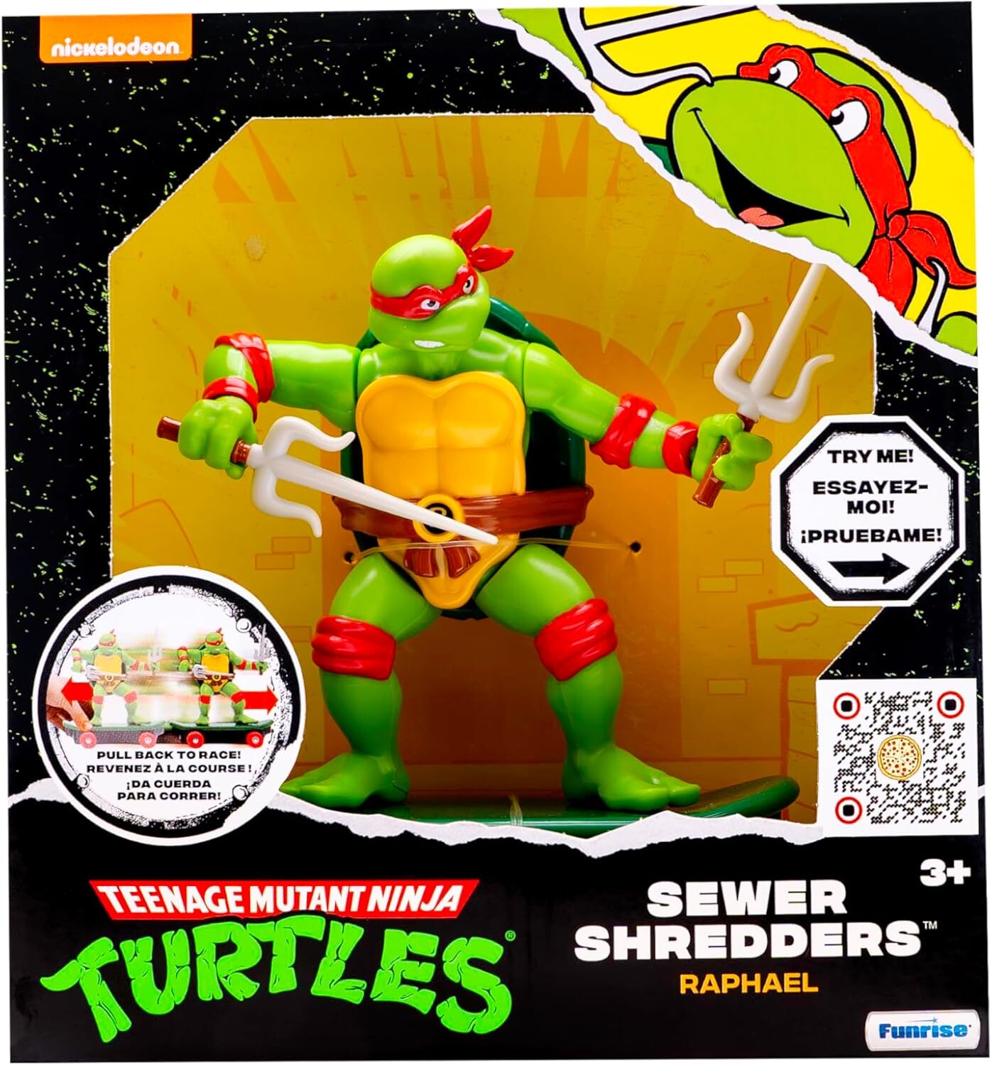 

Фигурка Teenage Mutant Ninja Turtles, Raphael Classic Edition, 12,7 см