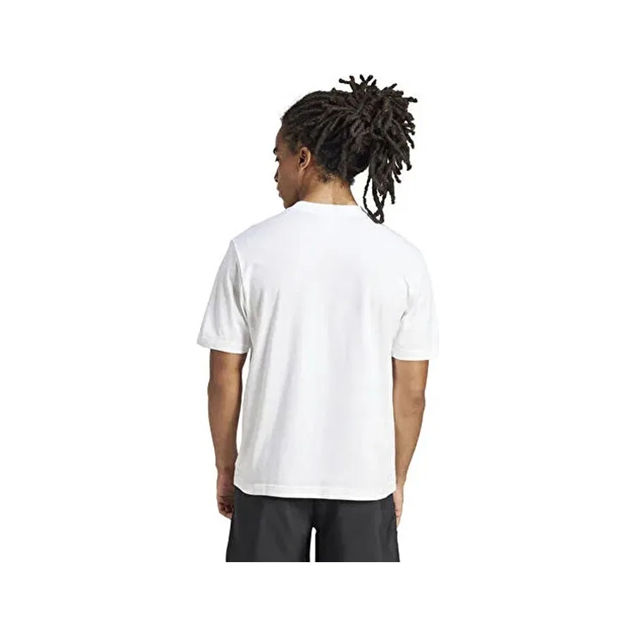Спортивная футболка с коротким рукавом JF1092 adidas, Белый — фото 3