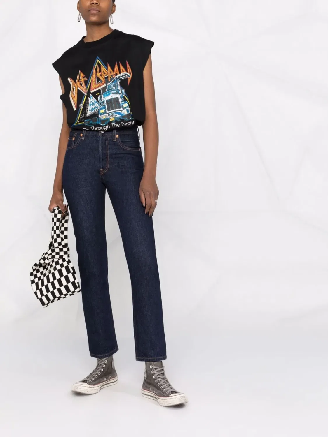 Джинсы Levi's 501 Оригинальные Прямые, синий — фото 4