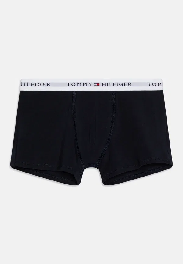 Трусы набор 2 шт хлопок signature repeat logo waistband trunks Tommy Hilfiger Desert Sky — фото 3