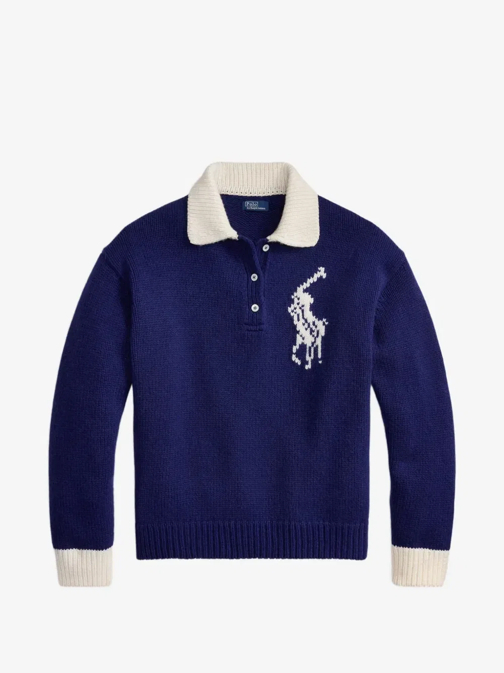 Свитер Big Pony Polo Ralph Lauren, синий