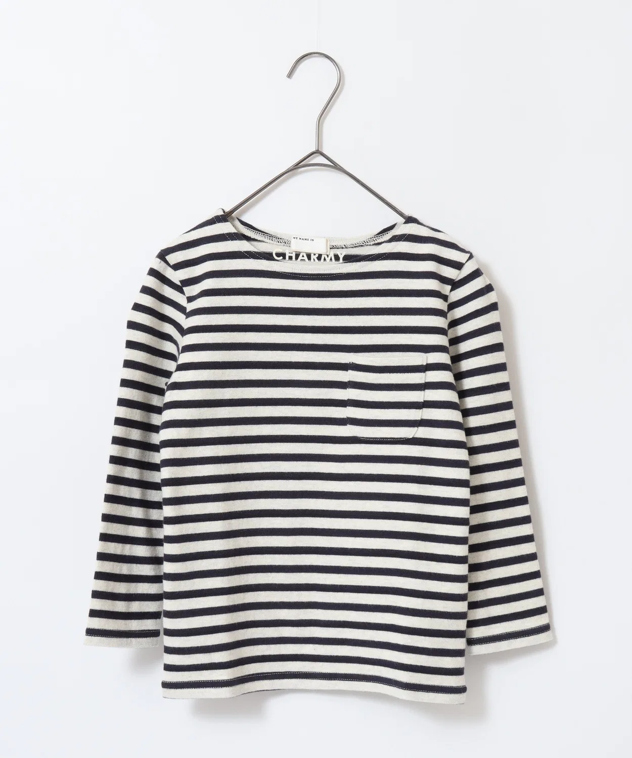 Детский лонгслив с принтом Boatneck Elbow Patch FUNALIVE, Khaki — фото 2