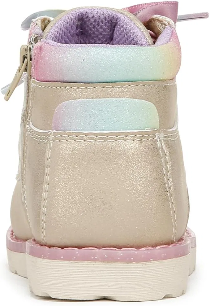 Детские ботинки для мальчиков Maplewood Dr.Scholl's SHOES, Gold Rainbow Shimmer — фото 3