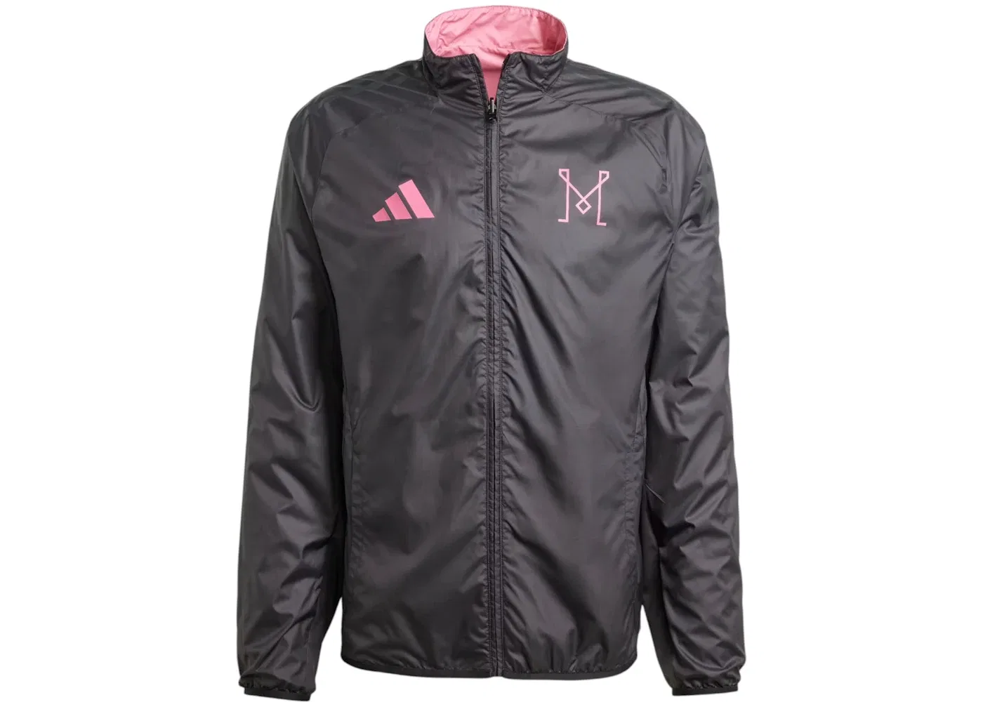 Мужская куртка с принтом Adidas, Easy Pink — фото 2
