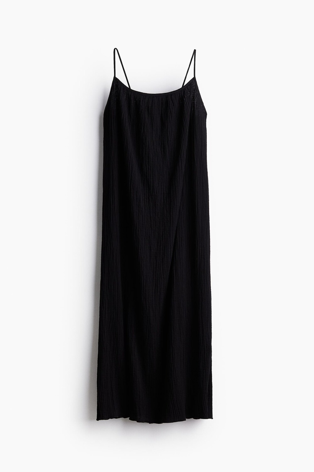 

Платье H&M Tie-detail Easy-wear, черный