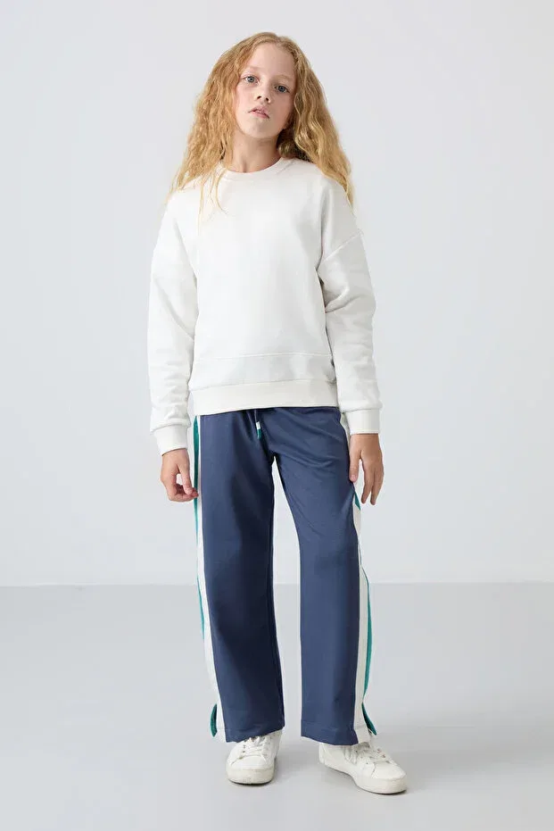 Детский комплект свитшотов для девочек Oversize 3-pack yellow-ecru-water green Tommy Life, Yellow-Ecru-Aqua Green — фото 3