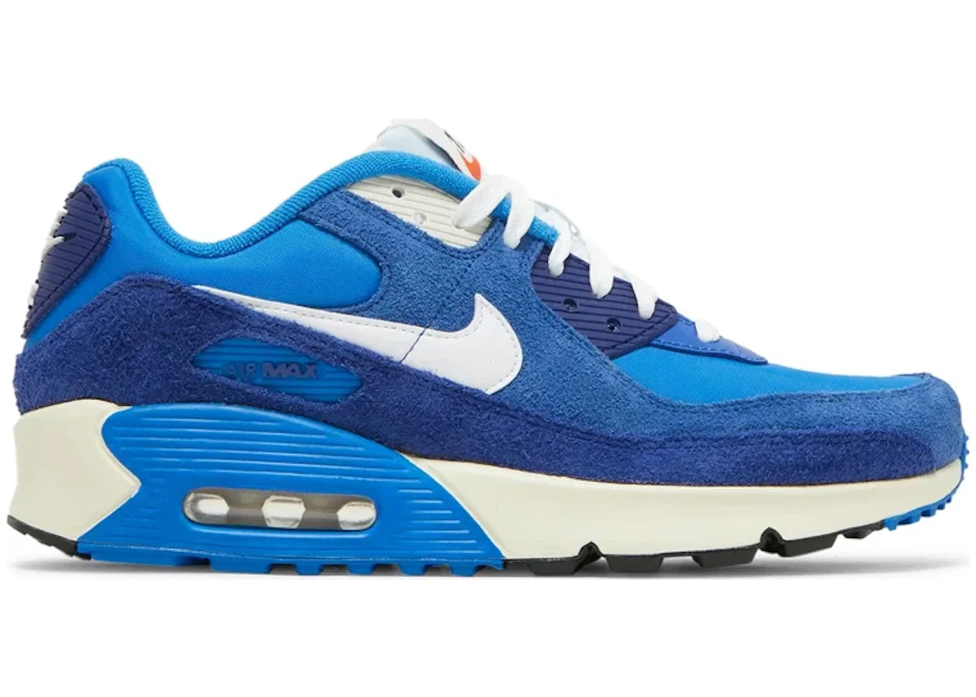 Детские кроссовки Lifestyle Nike Air Max 90, Signal Blue/Game Royal/Deep Royal Blue/White