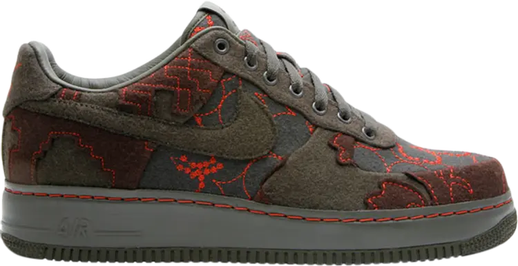 

Кроссовки Nike Air Force 1 Low Supreme Tz 'Maharam', многоцветный