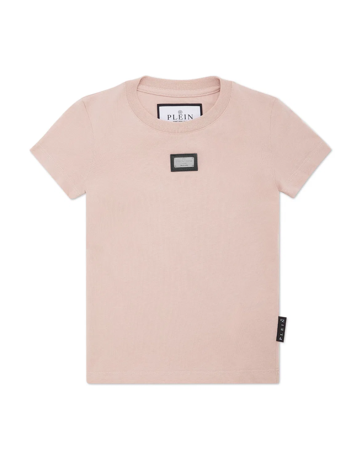 Детская футболка приталенная с логотипом Jersey T-Shirt Sexy Pure SS PHILIPP PLEIN, Nudepink