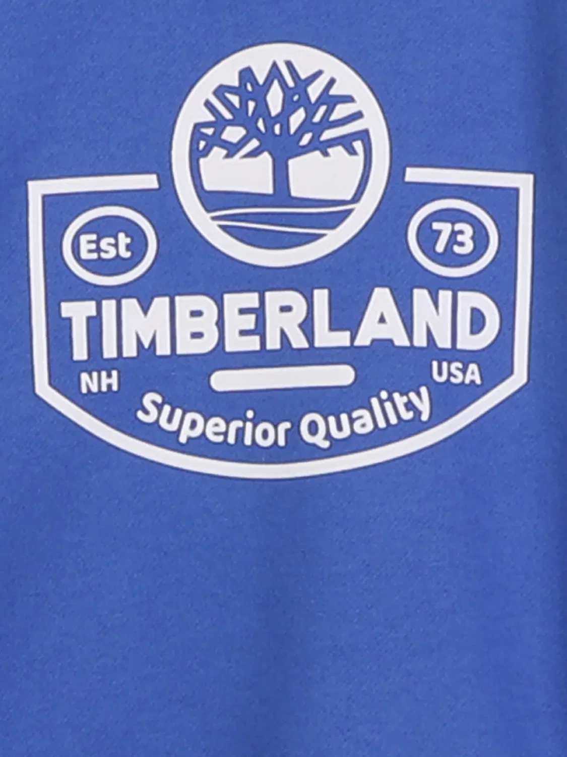 Толстовка с принтом логотипа Timberland, синий — фото 2