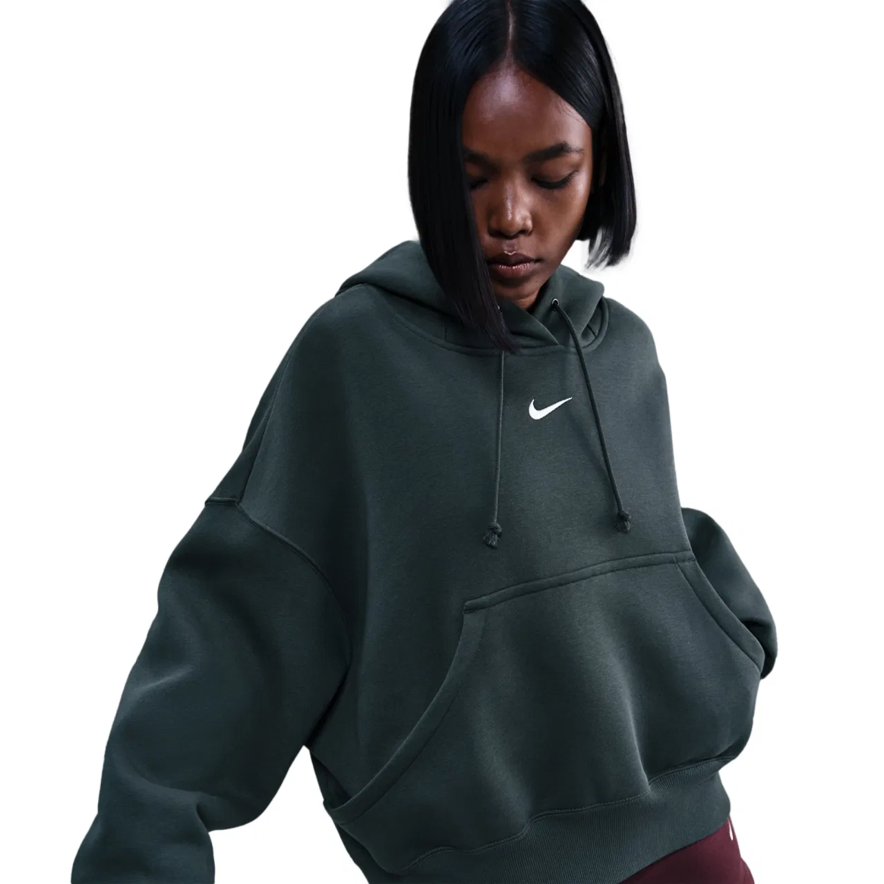 Женская толстовка PHNX Fleece OS Nike, цвет Seaweed/Sail