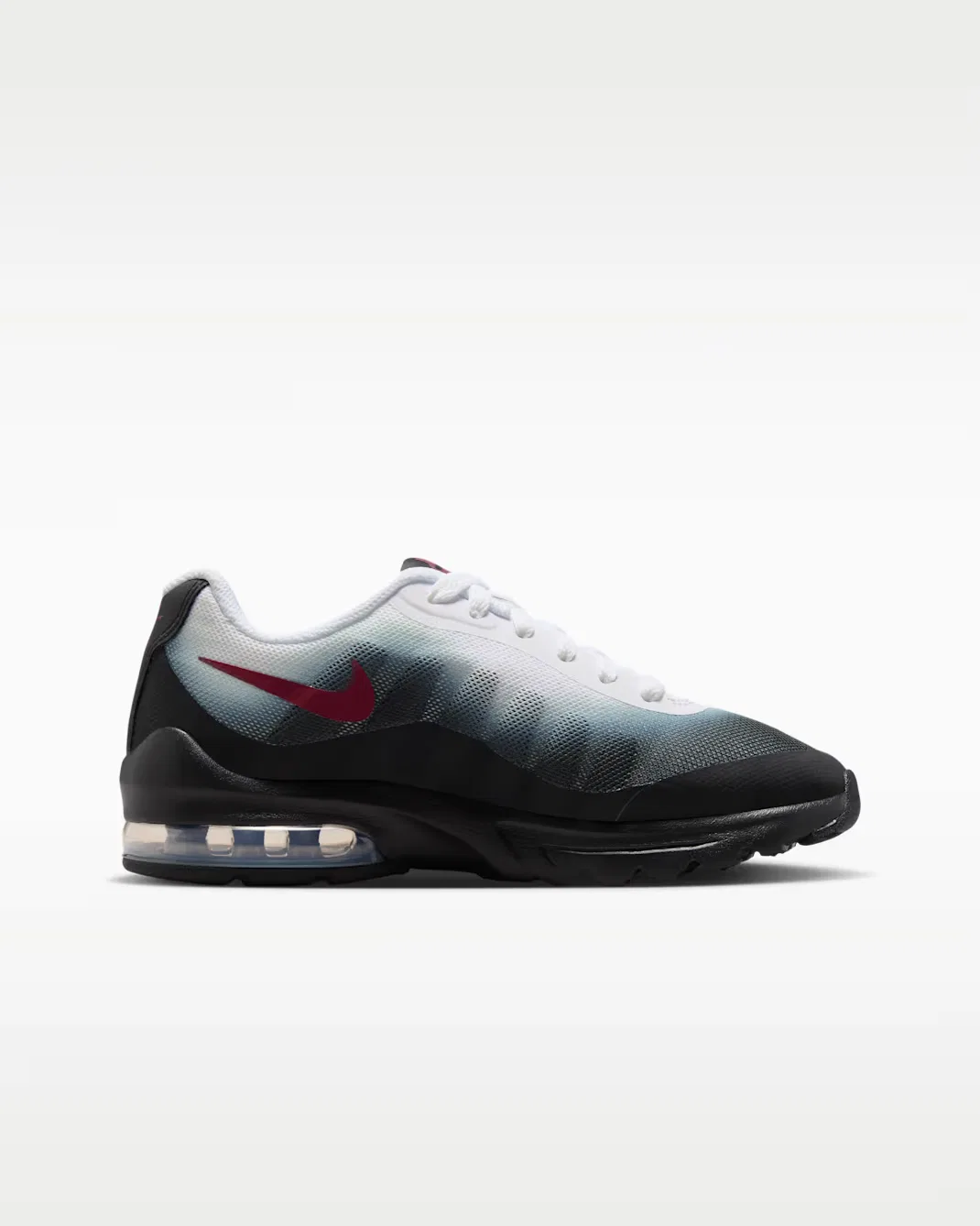 Кроссовки для детей постарше Nike Air Max Invigor, White/Black/Smoke Grey/Tough Red — фото 3