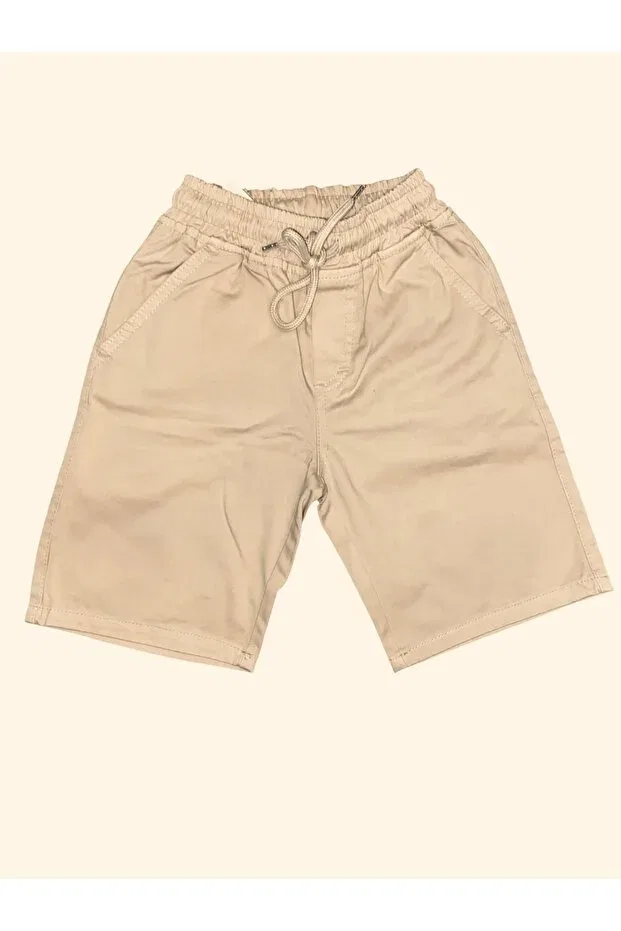 Детские шорты для мальчиков хлопковые Rindo Kids, Beige — фото 3