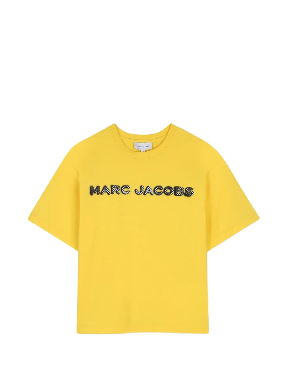 Футболка с логотипом Marc Jacobs Kids, желтый