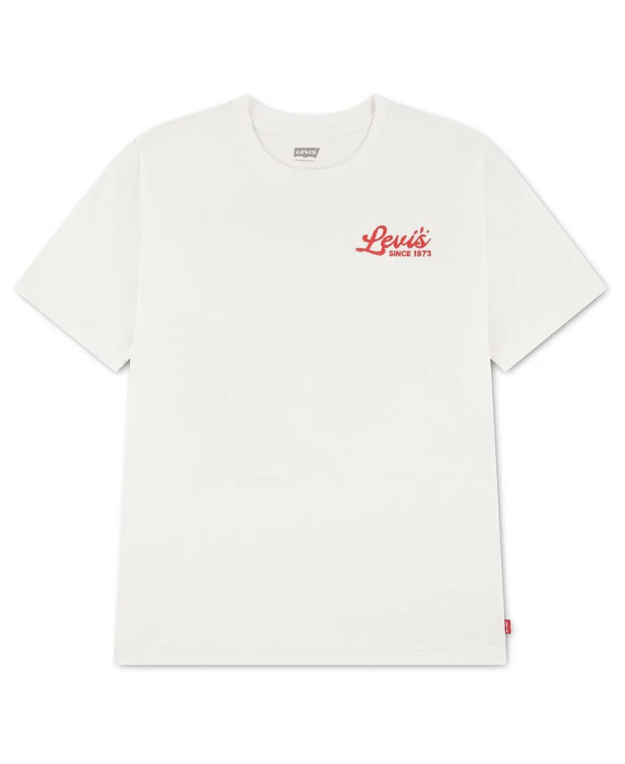 Футболка с коротким рукавом Pizza Loving Bear Levi's Levi's Egret