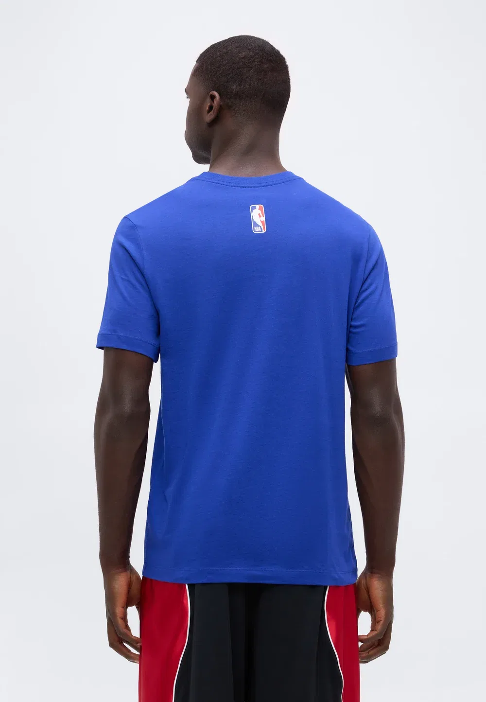 Футболка с логотипом NBA Golden State Warriors (GSW) - клубная одежда Nike Performance, Rush Blue — фото 3