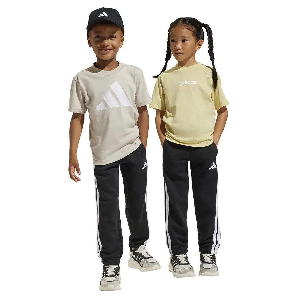 Брюки спортивные Adidas Essentials 3 Stripes, черный