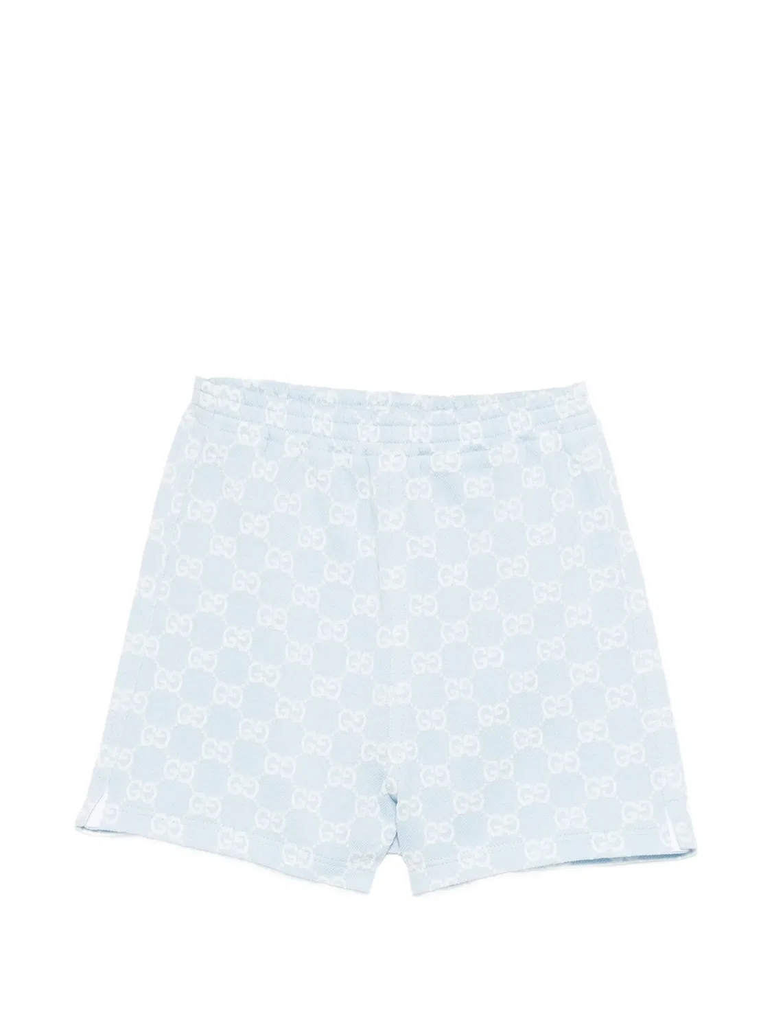 Шорты с логотипом Gucci Kids, синий