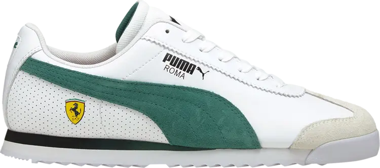 

Кроссовки Puma Scuderia Ferrari x Roma White Green, белый, Белый;зеленый, Кроссовки Puma Scuderia Ferrari x Roma White Green, белый