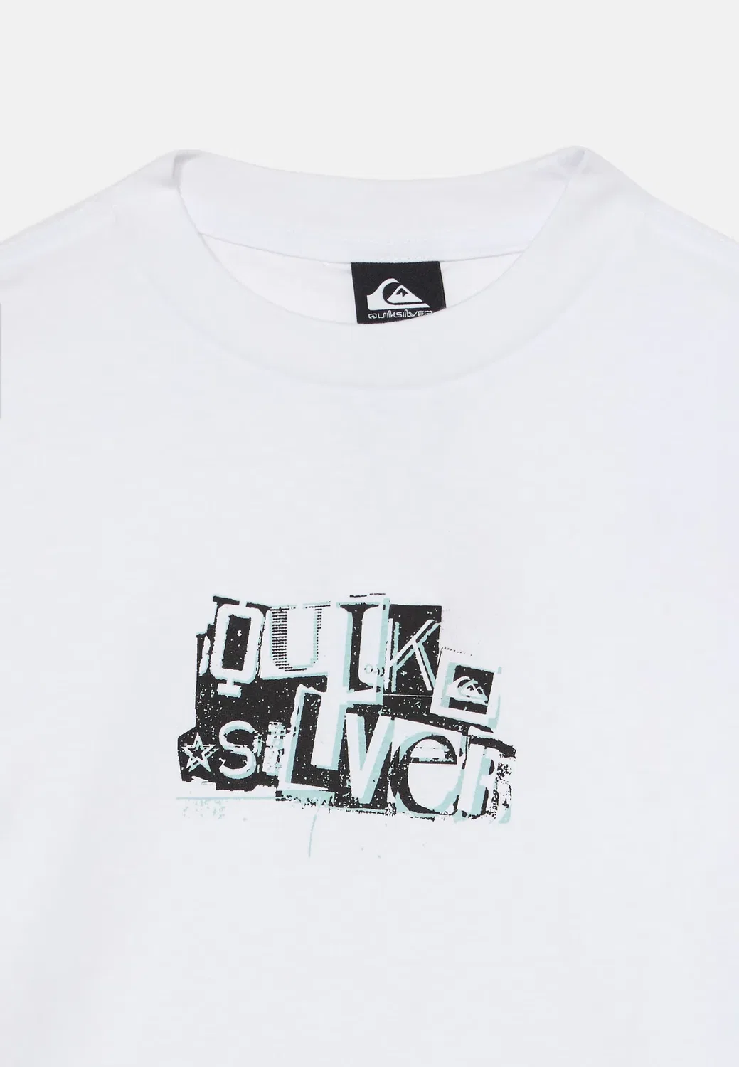 Футболка унисекс с принтом Rinse Quiksilver, White — фото 3