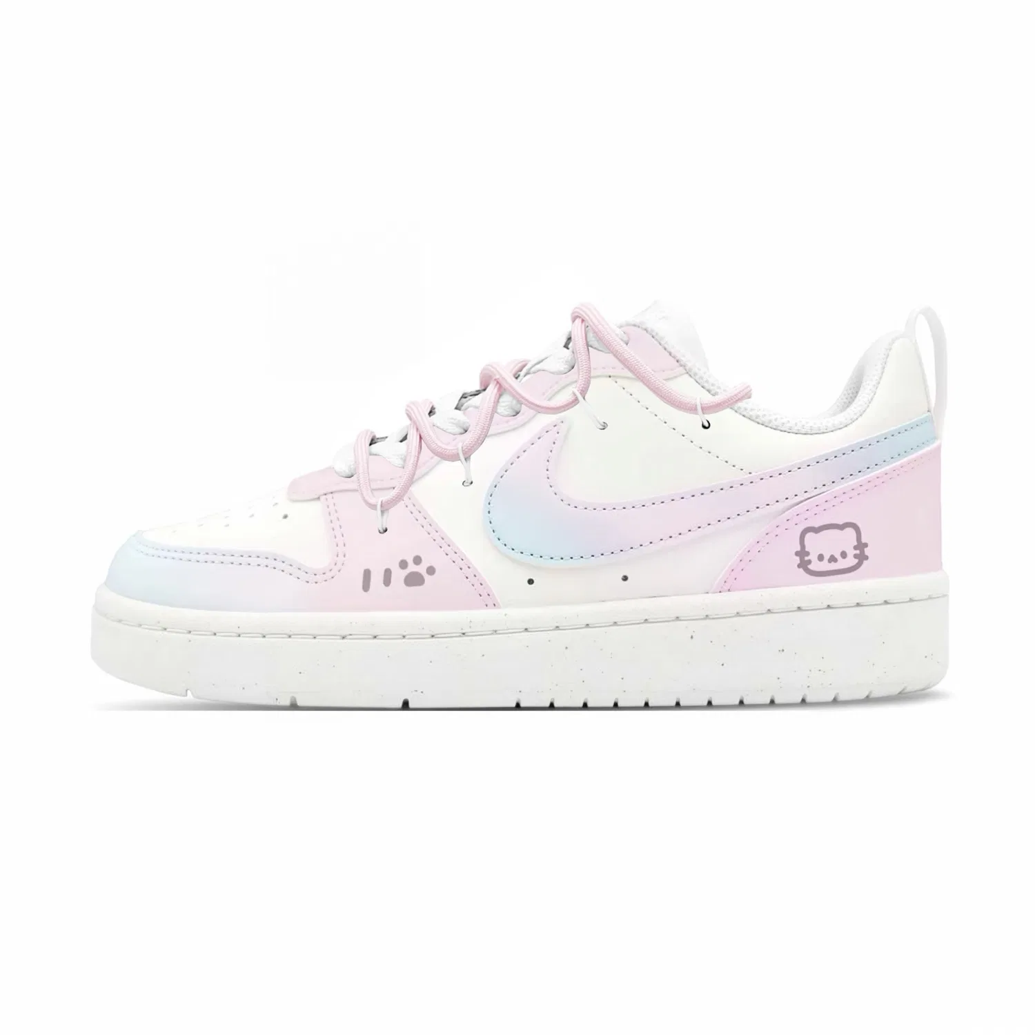Кроссовки для скейтбординга Court Borough Kids, Nike, Pink