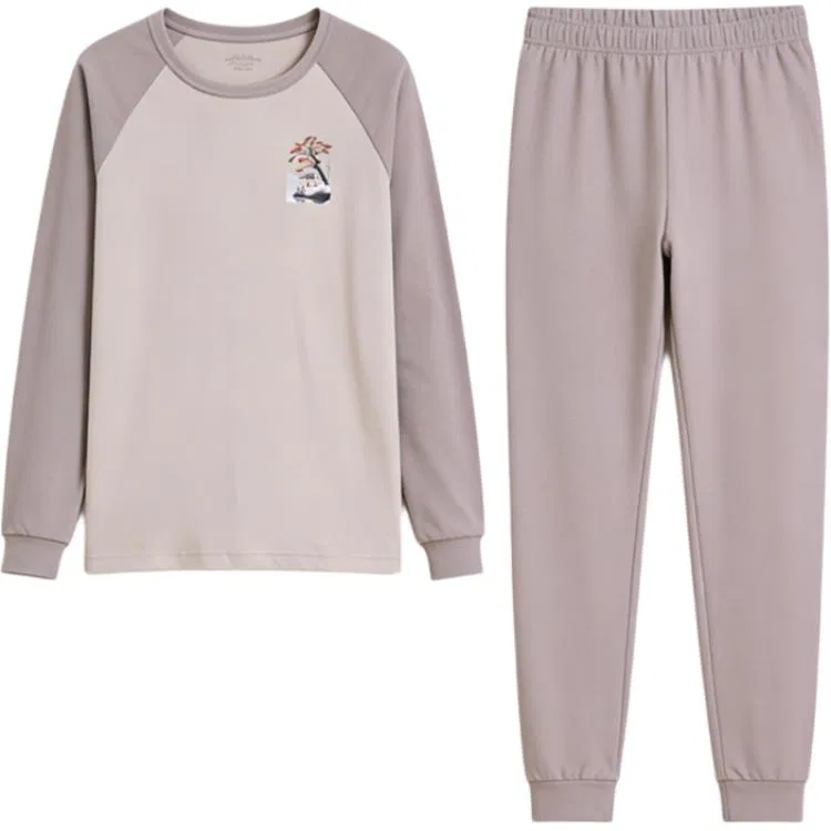 Детский комплект пижам Cotton Gene, Khaki Autumn