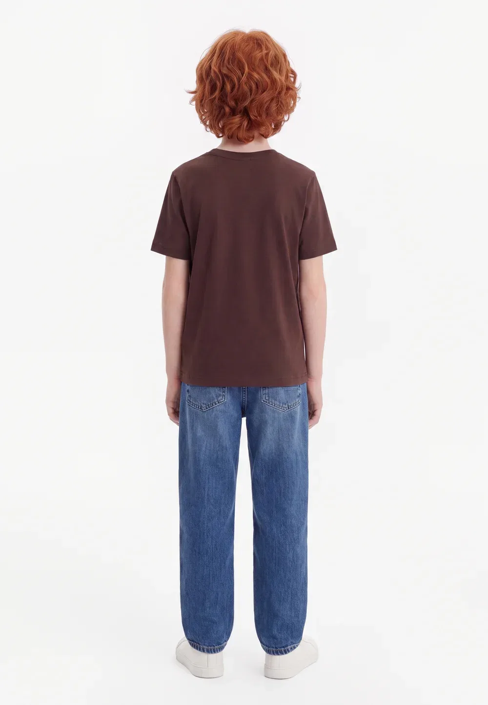 Футболка с короткими рукавами - футболка с принтом Boss Kidswear, Brown — фото 2