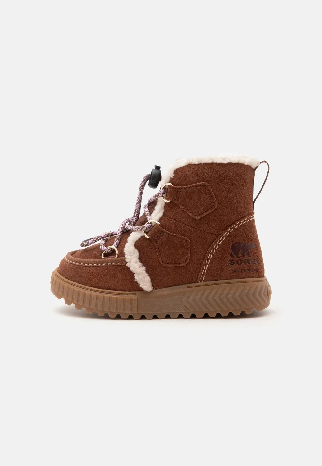 Детские зимние ботинки унисекс Ona Ave Alpine WP Sorel, Dark Auburn