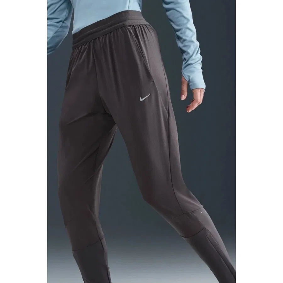 Женские спортивные штаны Nike Swift Dri-FIT Mid-Rise, Серый — фото 2