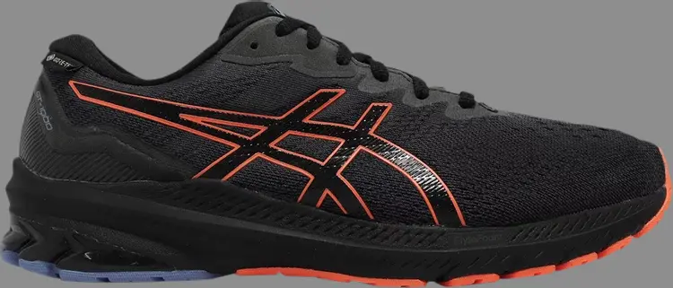 

Кроссовки gt 1000 11 gtx 'black shocking orange' Asics, черный