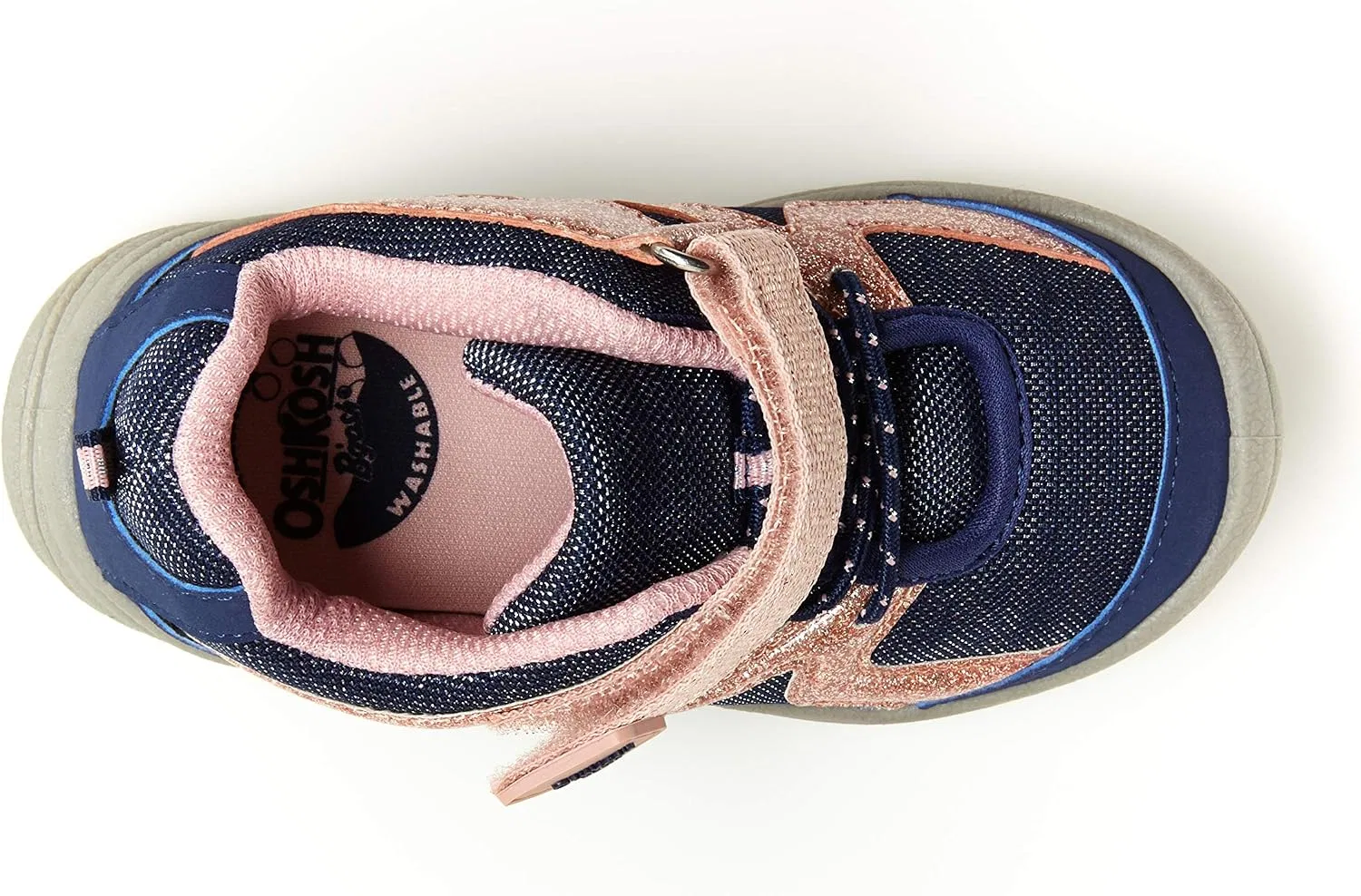 Детские кроссовки для девочек Dyana OSHKOSH B'GOSH, Navy — фото 4
