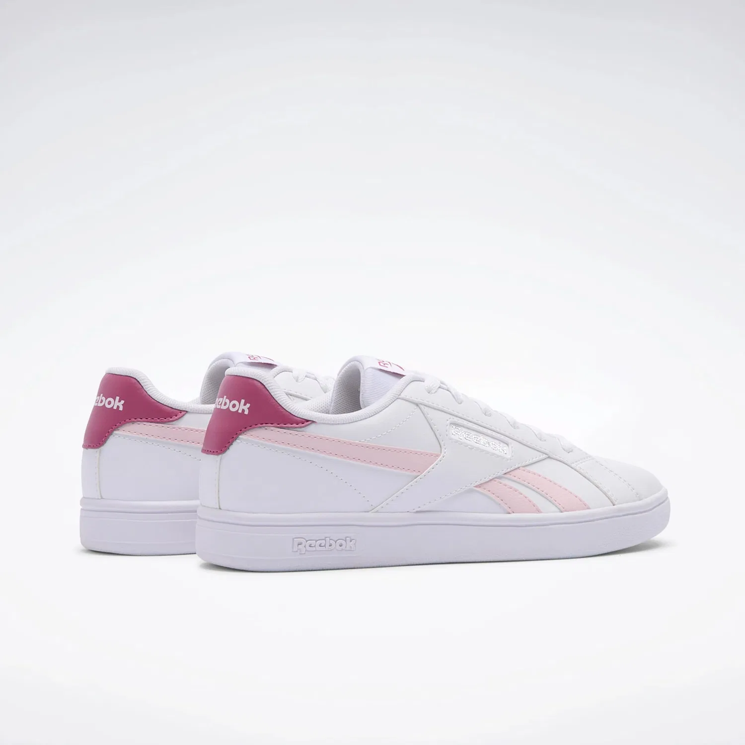 Детские кроссовки для девочек Reebok Court Retro, White — фото 4
