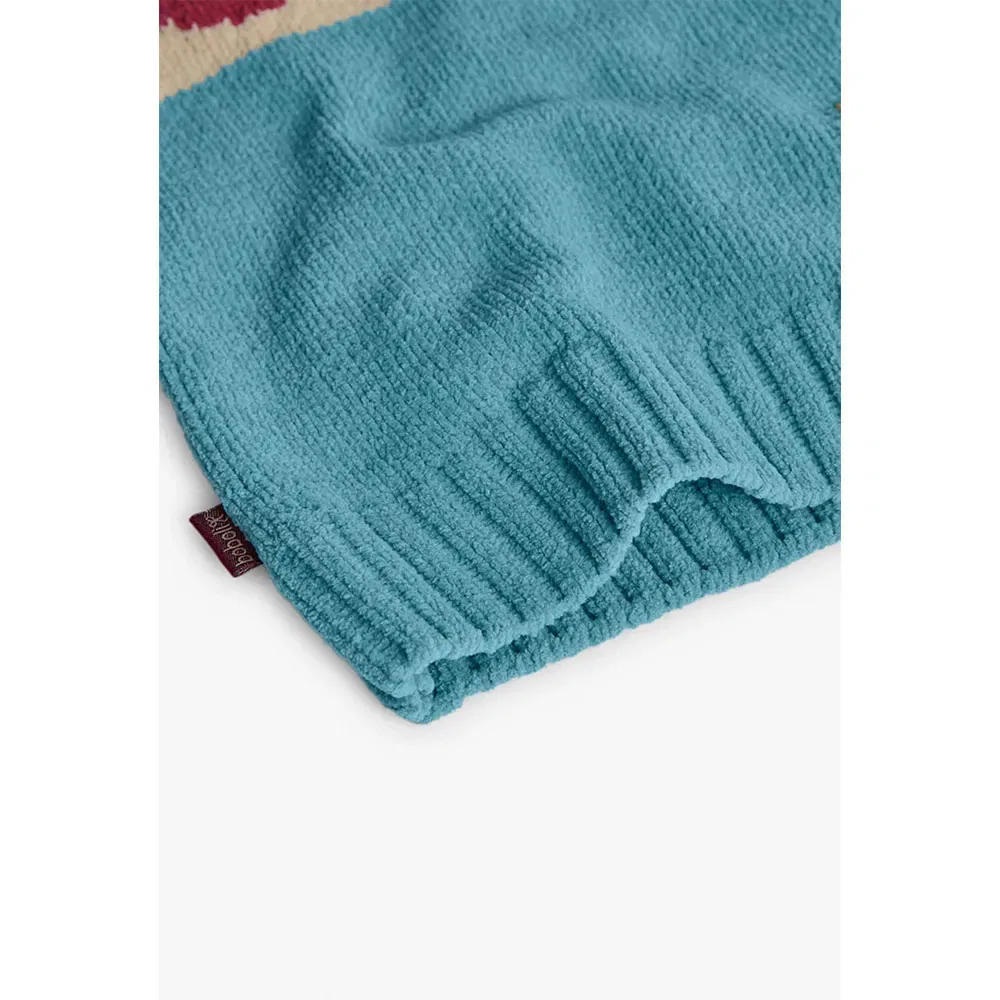 Свитер Boboli Knitwear, бежевый — фото 4
