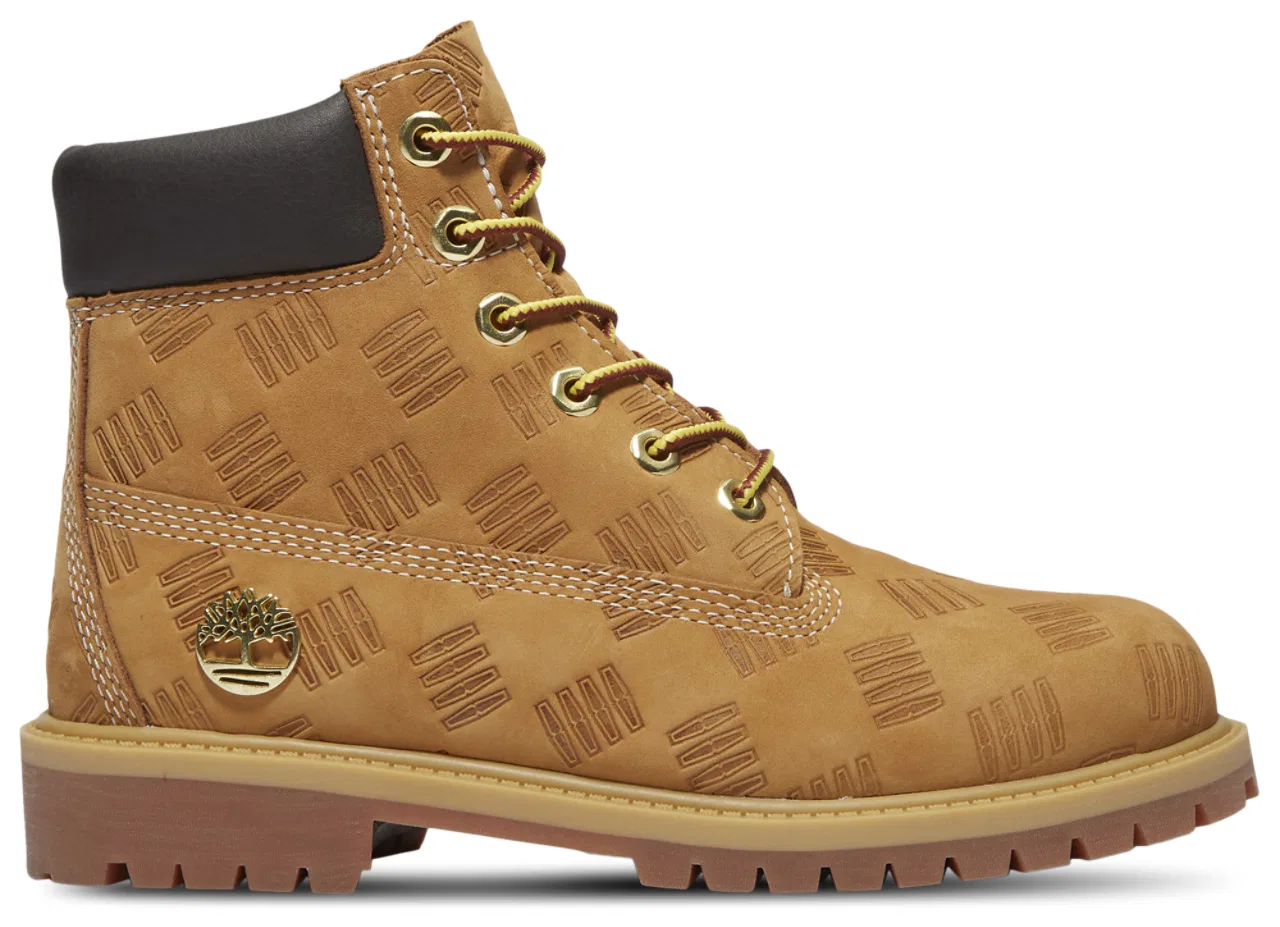 Детские ботинки Premium 6" Waterproof Timberland, цвет Wheat/Wheat