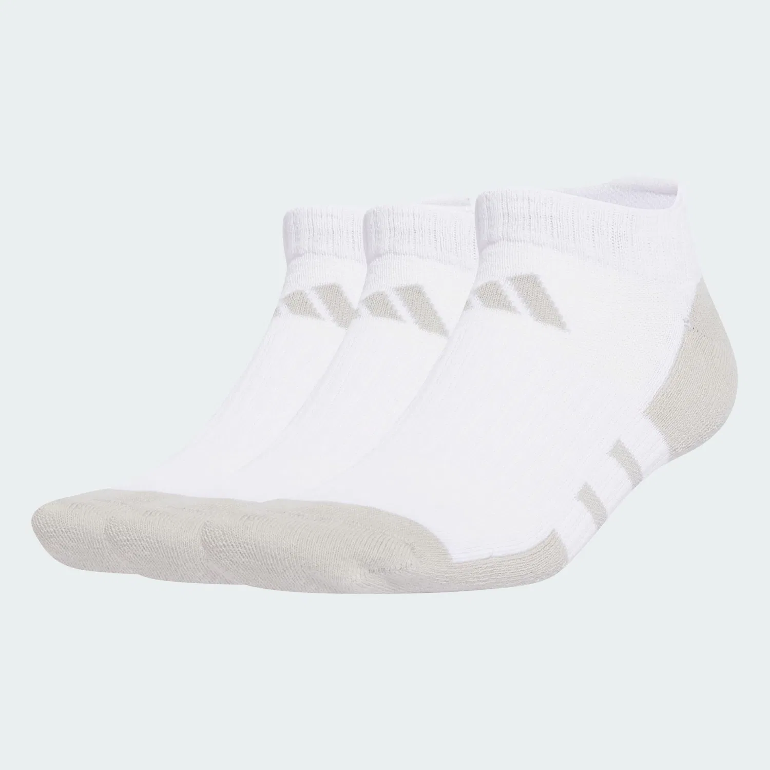 Мужские спортивные носки с поддержкой свода стопы Essentials CLIMACOOL Low Cut Socken, Adidas, Weiß — фото 4