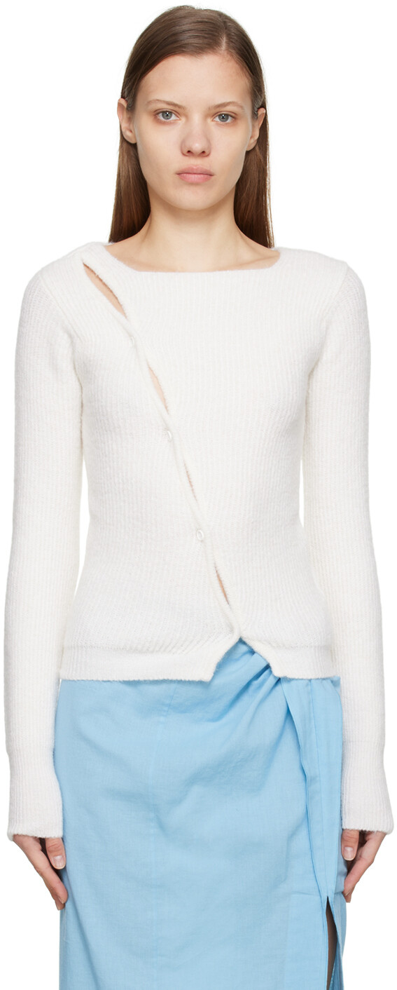 

Кардиган Off-White Le Papier 'La Maille Pau' Jacquemus, Синий, Кардиган Off-White Le Papier 'La Maille Pau' Jacquemus