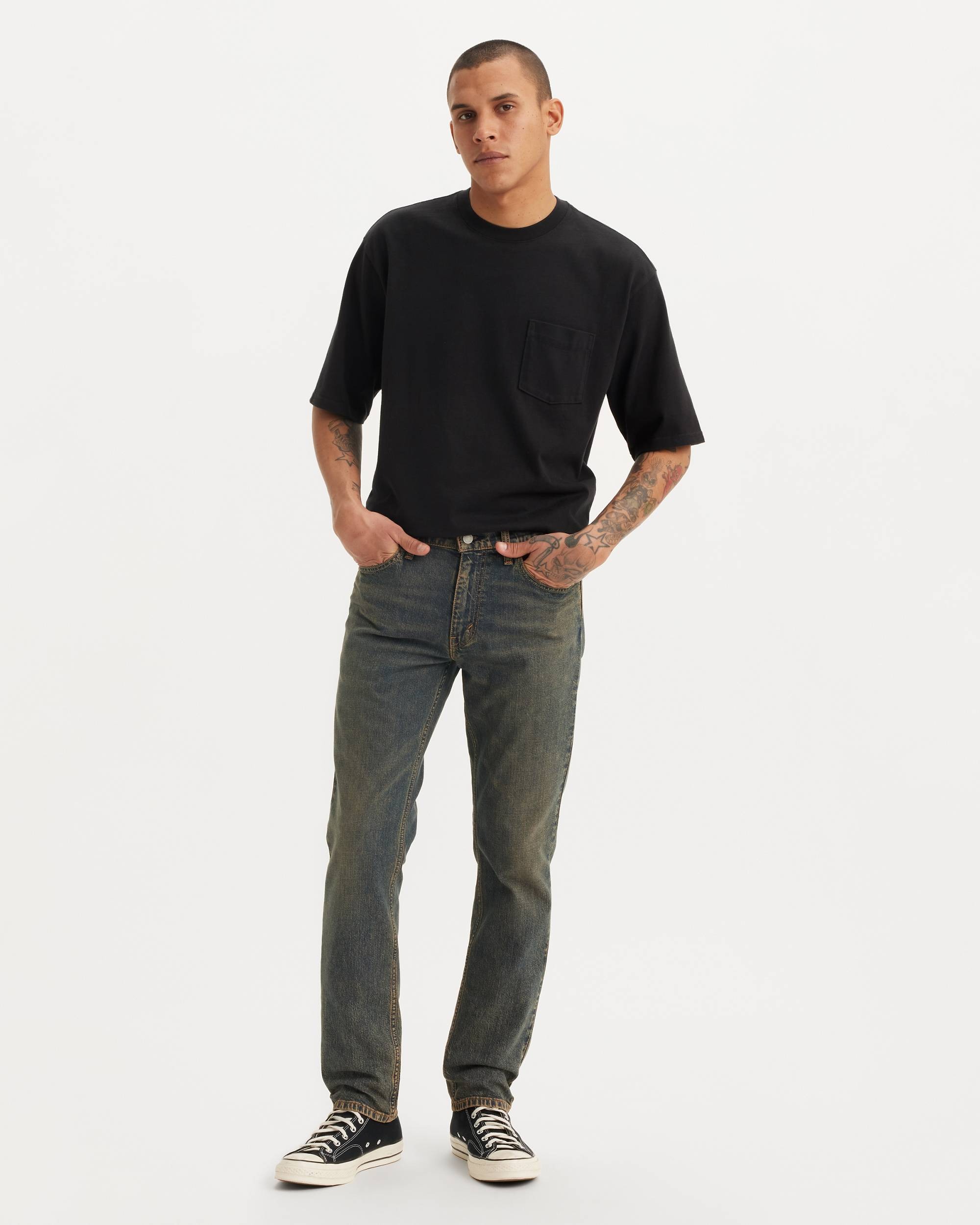 

511 Узкие мужские джинсы Levi's, цвет Soak It In - Grey - Stretch