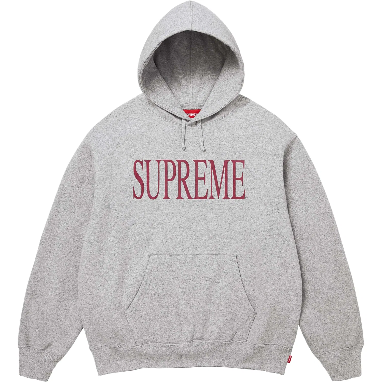 Детское худи с капюшоном, средняя посадка, Supreme, Navy/Marine Blue — фото 3